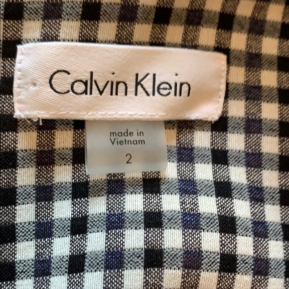 Calvin Klein gingham dress - Picture 3 of 3